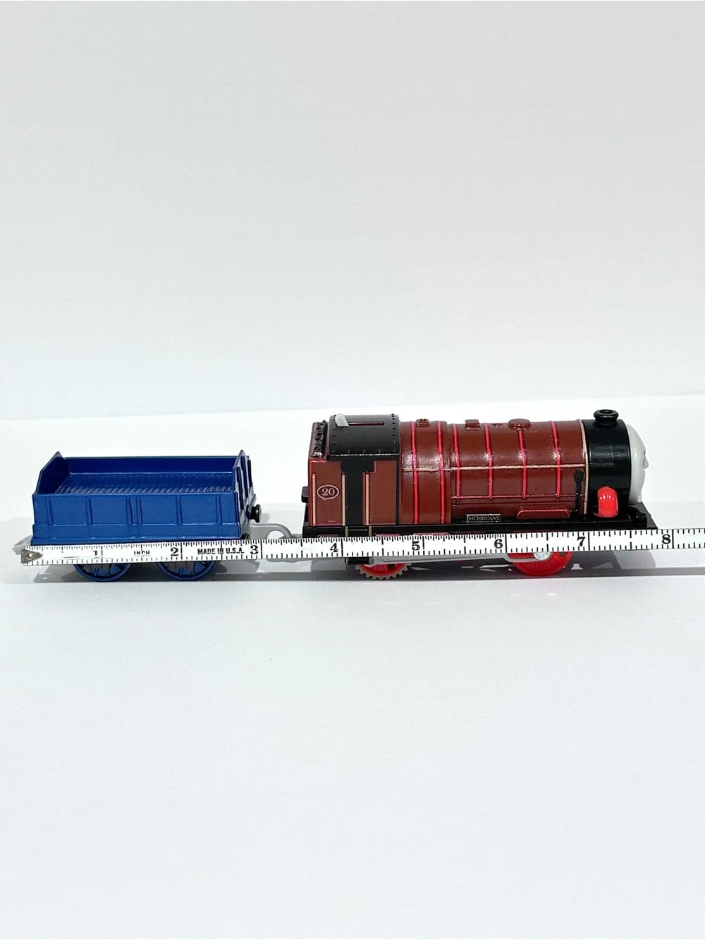 Thomas & Friends Motorized TrackMaster Steelworks Hurricane Train with Cargo Car